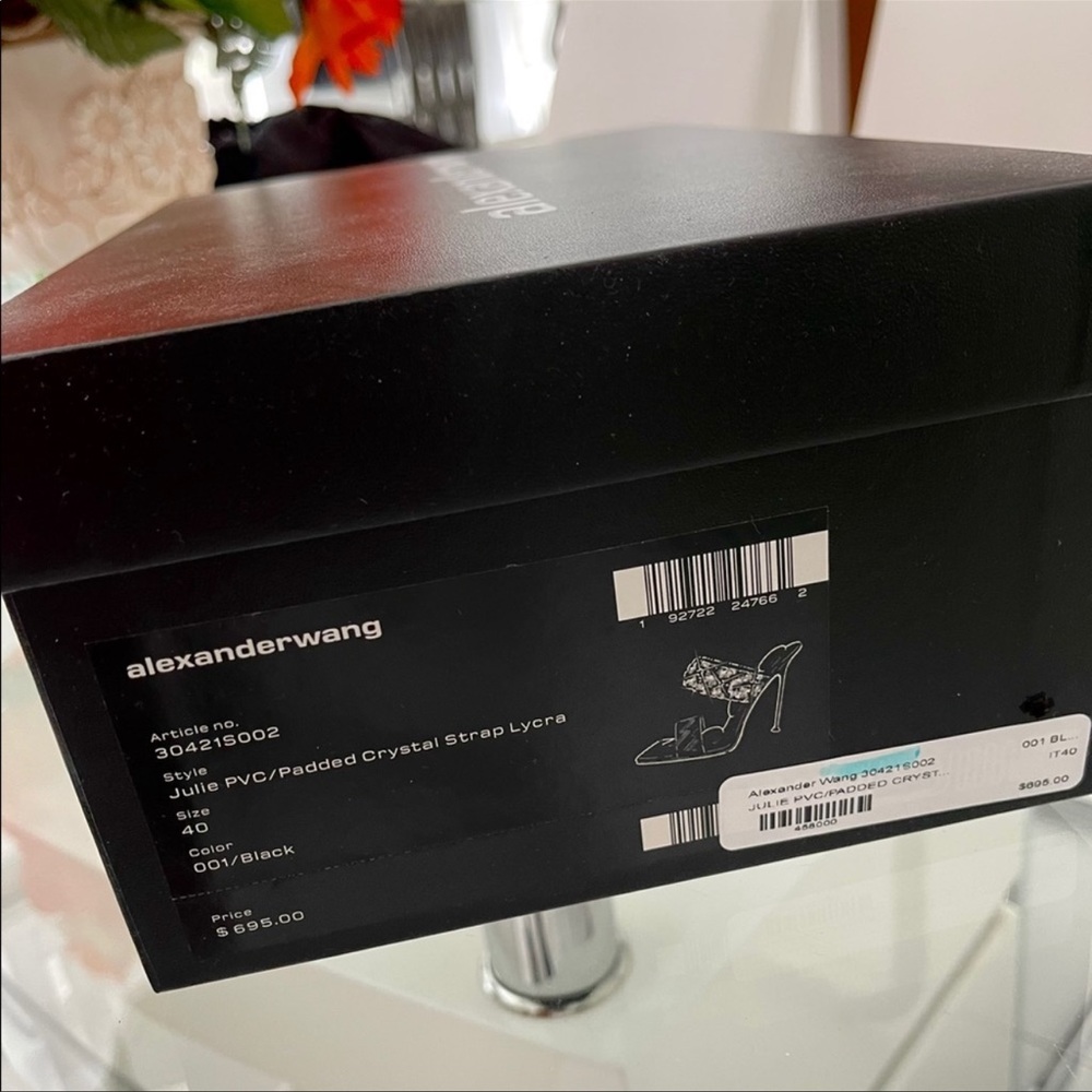 Alexandra Wang studded heels.